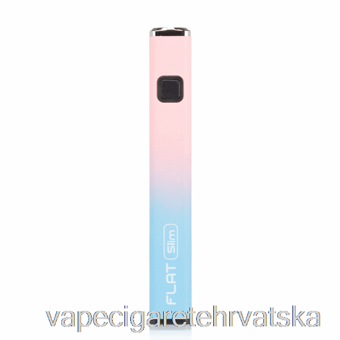 Vape Cigarete Yocan Flat Slim 350mah Baterija Plavo Roza